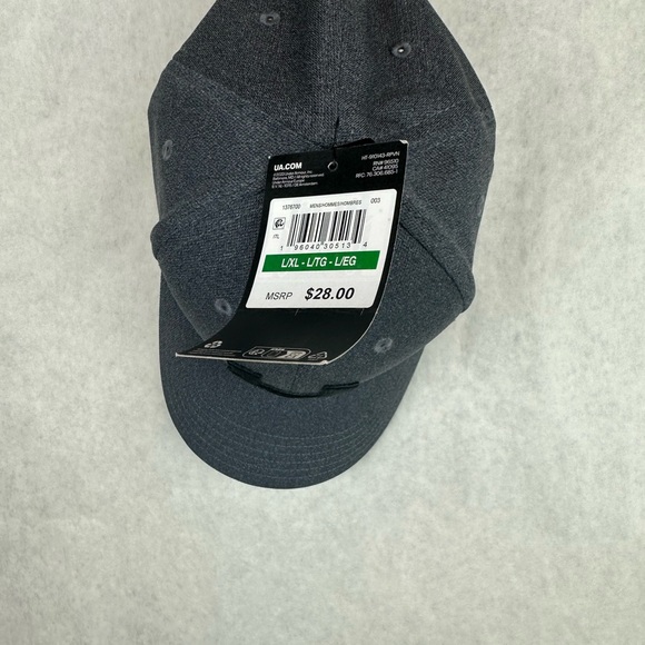 New UNDER ARMOUR gray men’s sport ball cap size L/XL New with Tag - Picture 3 of 10